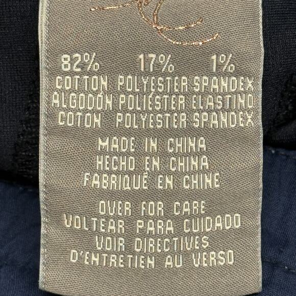 Melissa Mccarthy Seven 7 Shorts 22W Blue Denim Girlfriend Stretch Actual 44X4 - Picture 6 of 8